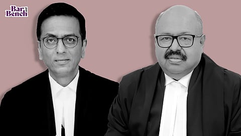 DY Chandrachud and Hrishikesh roy