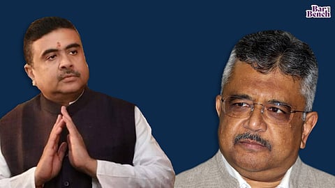 Tushar Mehta and Suvendu Adhikari