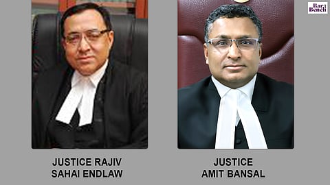Justice Rajiv Sahai Endlaw and Justice Amit Bansal
