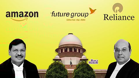 Supreme Court, Amazon, Future group, Reliance and Justice Nariman and BR Gavai