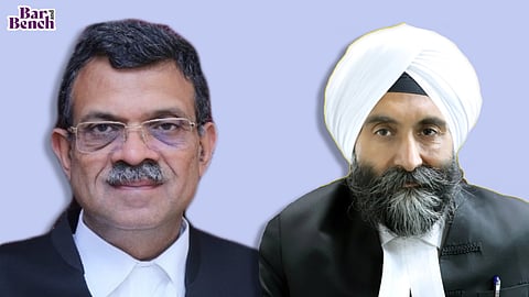 Justices Vipin Sanghi and Jasmeet Singh