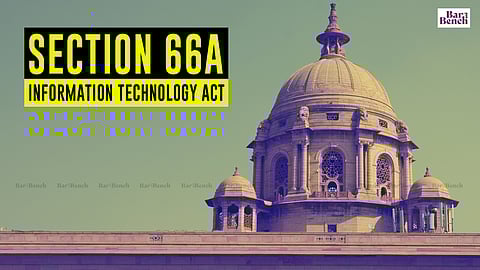 Ministry of Home Affairs with Section 66A, Information Technology Act