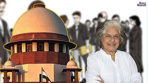Indira Jaising, Supreme court