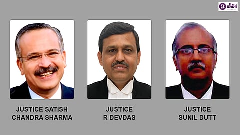 Satish Chandra Sharma, R Devdas, Sunil Dutt Yadav