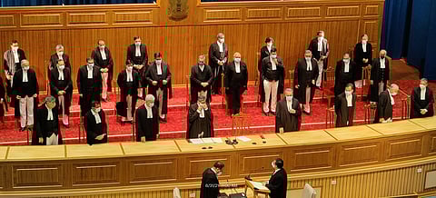 Nine new Supreme Court judges sworn in; Working strength of Supreme Court rises to 33