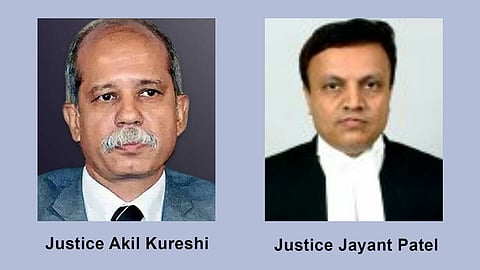 Justice Akil Kureshi and Justice Jayant Patel