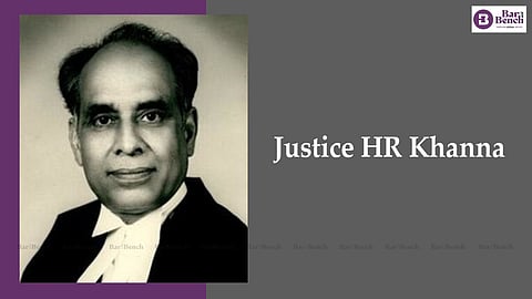 Justice HR Khanna