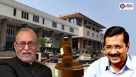 Arvind Kejriwal, Anil Baijal and  Delhi HC