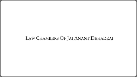 Chambers of Jai Anant Dehadrai is looking to hire an Associate