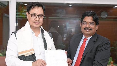 P Wilson, Kiren Rijiju