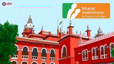 Bharat Matrimony logo, Madras High Court