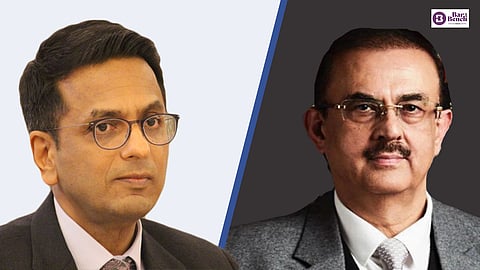 CJI DY Chandrachud and Sr Adv Vikas Singh