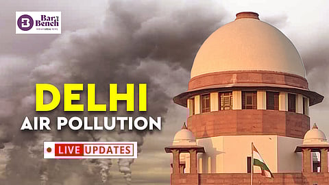 Delhi air pollution Live updates