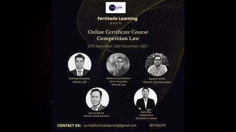 Certificate course on Competition Law