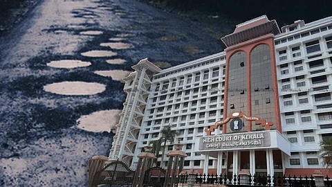 Kerala HC , Potholes