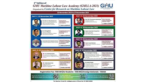 GMU Maritime Labour Law Academy 2021