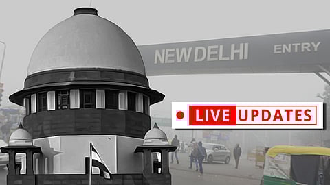 Delhi air pollution and Supreme Court