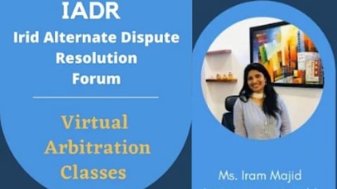 Fifth Virtual Lecture Series on Arbitration by Irid Alternate Dispute Resolution Forum (Register by 30 Dec)