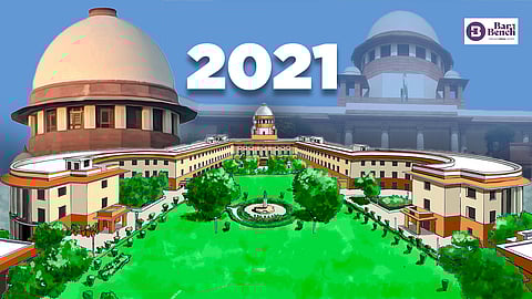 Supreme Court images with 2021