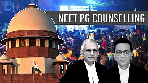 NEET PG Counselling, Justice DY Chandrachud, Justice AS Bopanna