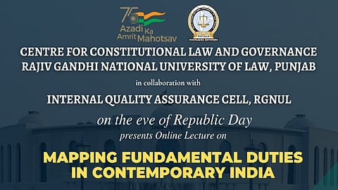 Online Lecture On "Mapping Fundamental Duties in Contemporary India" by Prof Dr. Amar Pal Singh