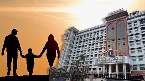 Kerala HC, Child with parents