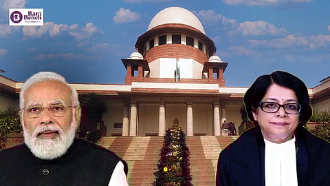Justice Indu Malhotra PM Modi and Supreme Court