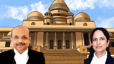 Justice Sunil Shukre and Justice Pushpa Ganediawala with Nagpur Bench