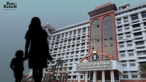 Mother and child with Kerala High Court