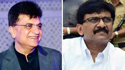 Kirit Somaiya and Sanjay Raut