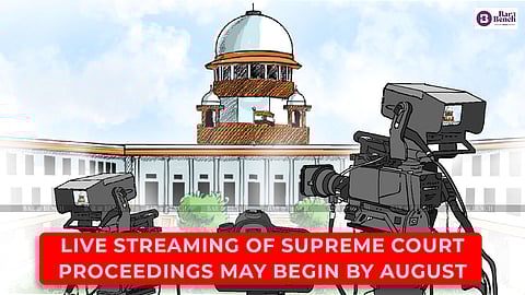 Supreme Court planning to start live streaming of hearings before retirement of CJI NV Ramana