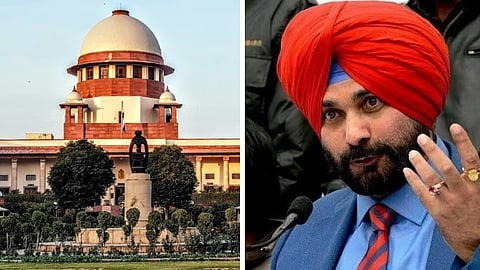 Navjyot Singh Sidhu and SC