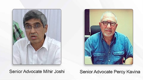 Senior Advocate Mihir Joshi and Senior Advocate Percy Kavina