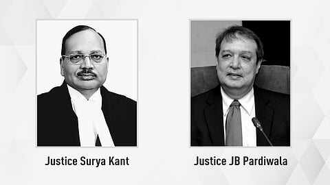 Justice Surya Kant and Justice JB Pardiwala