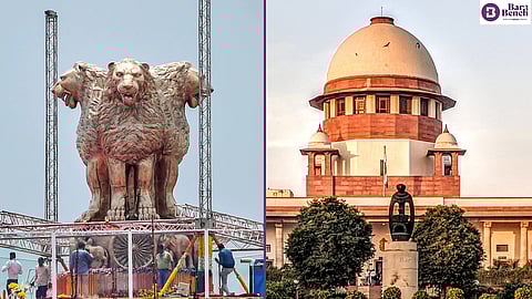 National Emblem at Central Vista, Supreme Court