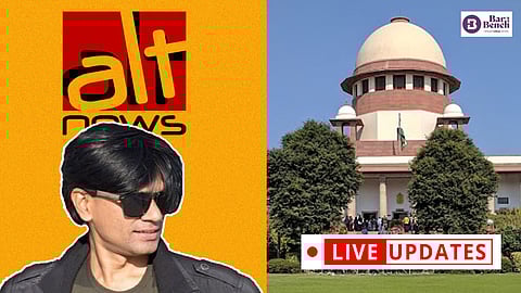 Mohammad Zubair, Alt News and Supreme Court, Live