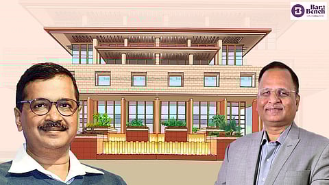 Arvind Kejriwal and Satyendar Jain with Delhi hC