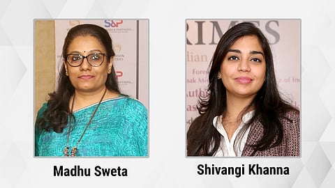 Madhu Sweta and Shivangi Khanna