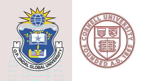 OP Jindal University and Cornell University