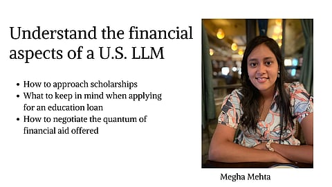 Loans, scholarships & a US LLM - Attend this webinar by HLS graduate Megha Mehta