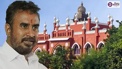 Madras High Court with SP Velumani
