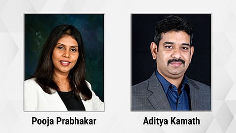 Pooja Prabhakar and Aditya Kamath