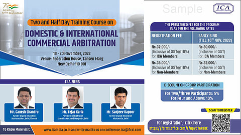 Domestic and International commercial arbitration