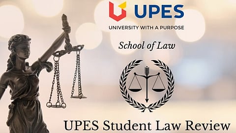 UPES Student Law Review