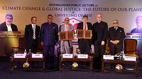 Unveiling Singhvi Endowment at OP Jindal Global University