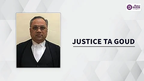 Central government notifies appointment of Justice T Amarnath Goud as Acting Chief Justice of Tripura High Court