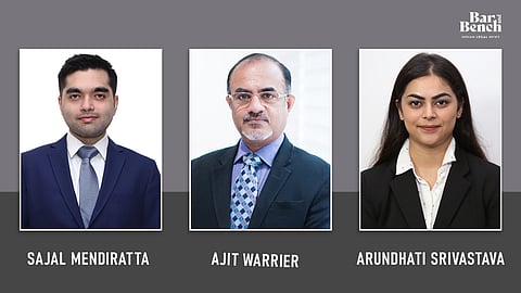 Sajal Mendiratta, Ajit Warrier, Arundhati Srivastava