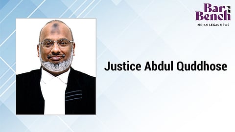 Justice Abdul Quddhose