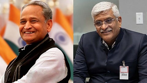 Ashok Gahlot and Gajendra Singh Shekhawat
