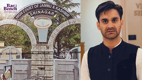 Waheed Ur Rehman Para with Srinagar Wing of J&K HC